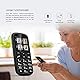 myPhone Halo 2 Mobiltelefon Senioren-Handy mit Ladestation ohne Vertrag 2.2 Zoll großes Display Großtastenhandy, Farbdisplay, Notruftaste, Taschenlampe, Bluetooth, großer Akku 900mAh, Kamera - Schwarz