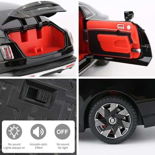 Modelo de auto 1:24 Rolls Royce Spectre, coleccionable miniatura 4