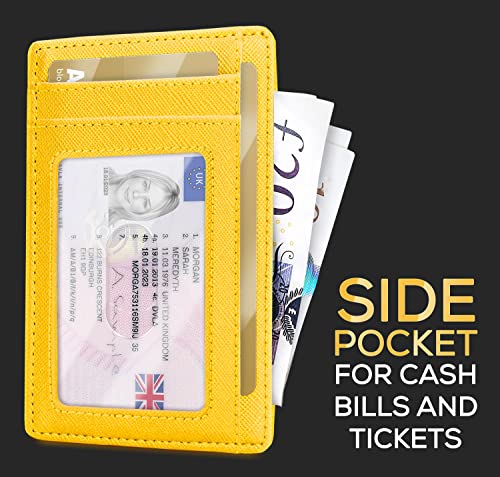 Slim Wallet for Men, RFID Blocking Minimalist Credit Card Holder – Thin Men's Wallets for Back & Front Pocket with Gift Box3