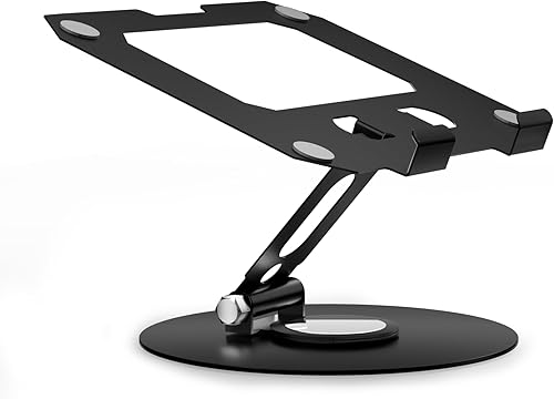 jumper Soporte giratorio de 360 para tableta con altura ajustable, soporte plegable y resistente para iPad, Kindle y teléfonos inteligentes, diseño