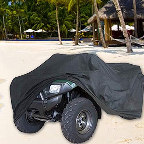 J&C ATV Cover, 78x37ix41 Inch Waterproof Heavy Duty ATV Cover,Black