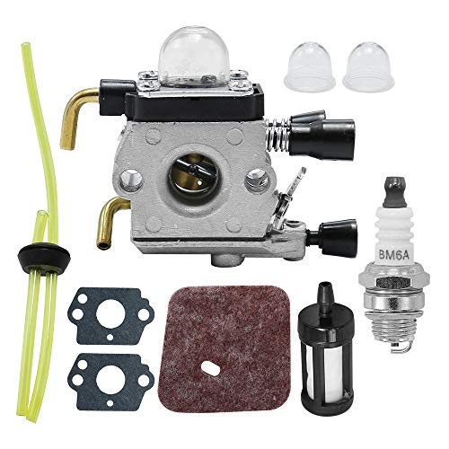 Hoypeyfiy FS38 Carburetor Carbon Fiber Fuel Filter Bulb Kit For Stihl HS45 Hedge Trimmer FS38 FC55 FS310 Zama C1Q-S169B - Image 2