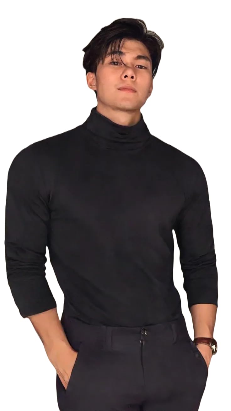 Men's Highneck, Black Highneck,Sweater Highneck,Winter Highneck,Men's Winter Highneck,Winter T-Shirt Highneck,Highneck08,Highneck for Men's.-picture-53