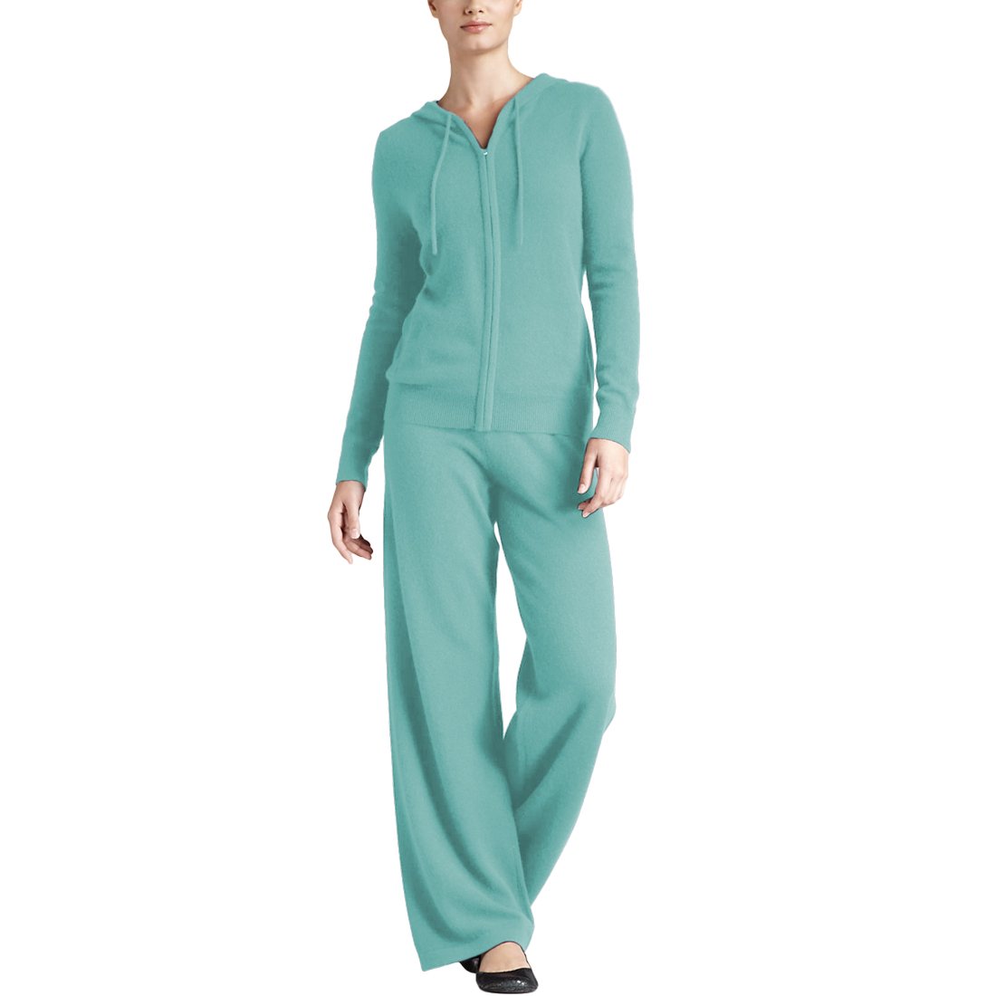 Parisbonbon Womens 100 Cashmere Tracksuit Sweatsuit