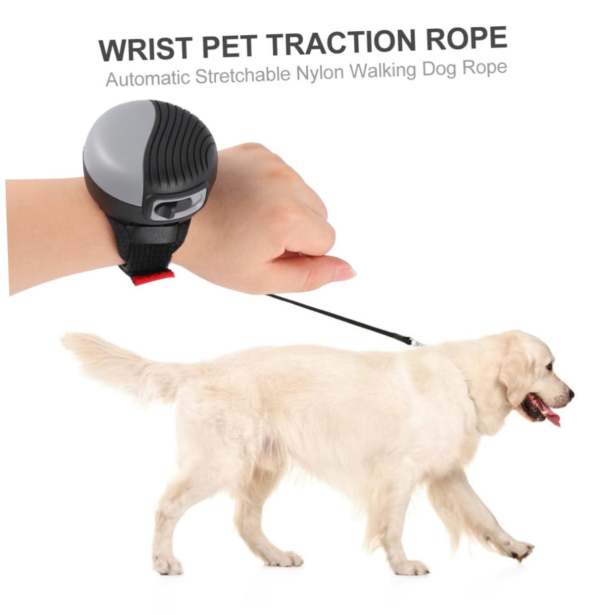 Toddmomy Cuerda De Nailon Retráctil para Perros Correa De Tracción Automática para Caminar Trotar y Correr