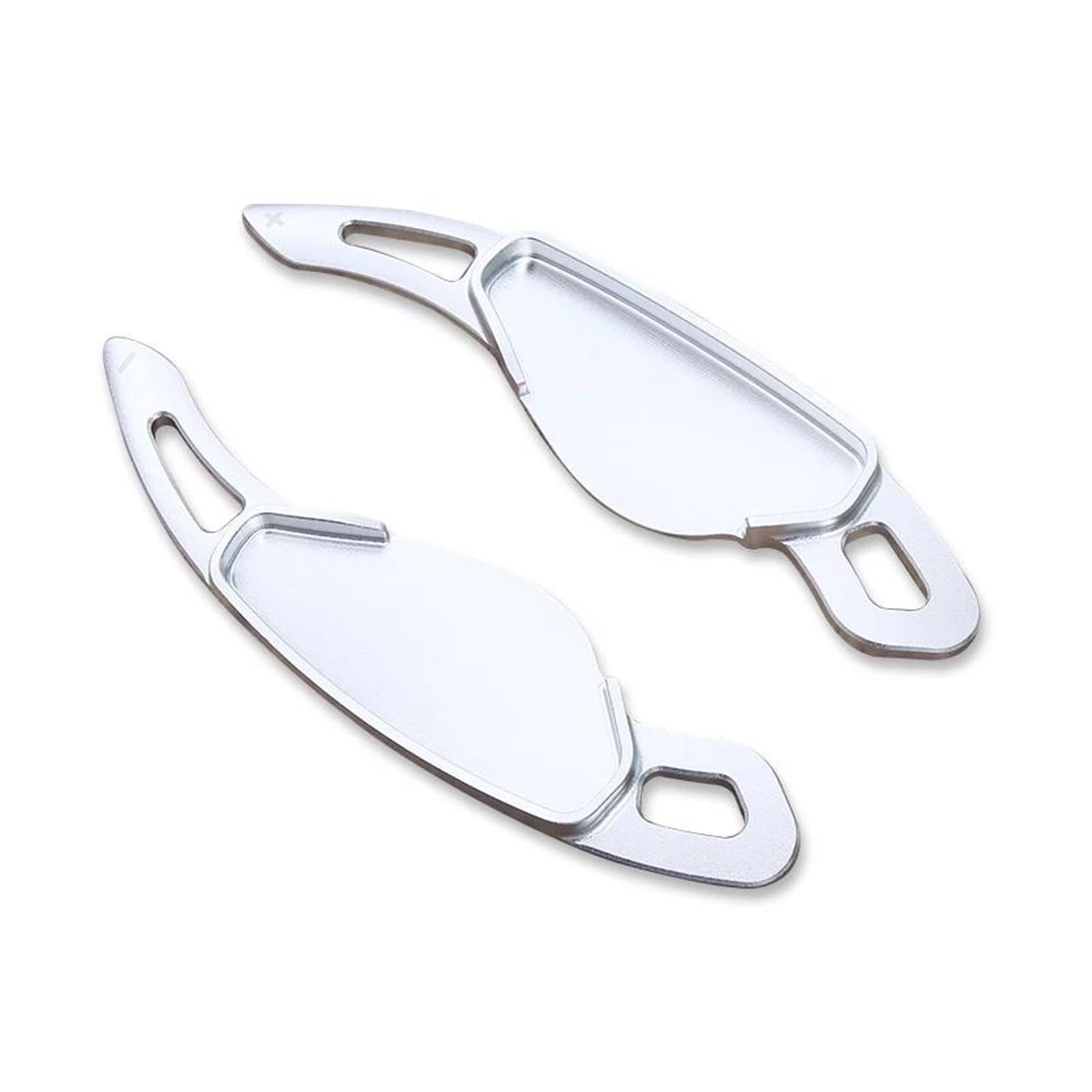 VTSGBLS Non-Slip Steering Wheel for Land Range for Rover for Evoque Car Steering Wheel Shift Paddle(Silver)