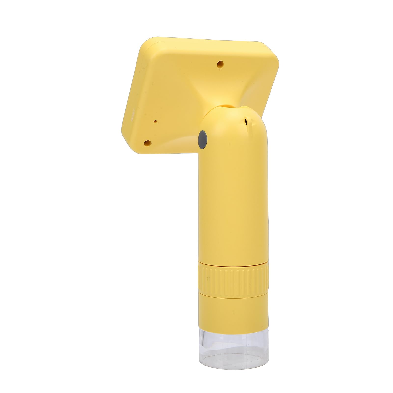 Microscopio Digitale per Bambini 1000X 1080P Portatile Portatile con 12 Diapositive Giocattolo Educativo Scientifico per Bambini (W2 Giallo Senza scheda MicroSD)
