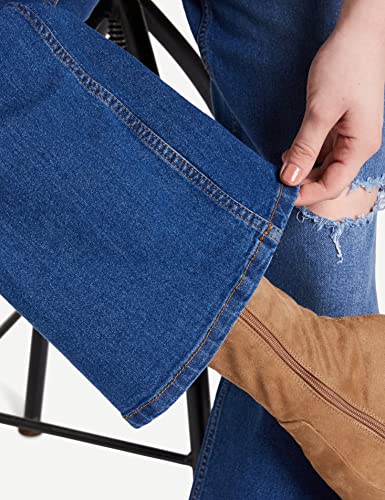 Image of Amazon Brand - INKAST Regular Women's High Rise Full Length Wide Leg Loose Fit Jeans (Inseam: 29 inch)