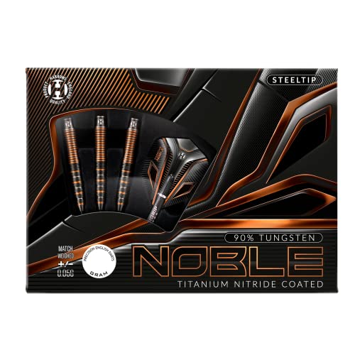 Harrows Noble 90% Tungsten Steel Tip Darts (23) #TOP4