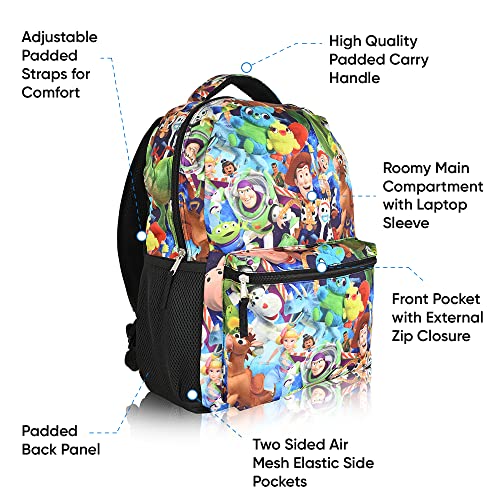 Disney Toy Story Backpack For Kids | Woody, Buzz Lightyear Bookbag For Toddlers, Boys, Girls | Officially Licensed Pixar Backpacks For Toys #TOP3