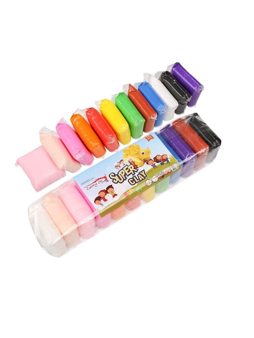 Occasion eye Air Dry Clay Multicolor Children Art Crafts Soft Clay Fun Play Foam Bouncing DIY Kids Creative Art & Crafts Clay Putty Kit with Tools Modeling 12 Different Color Clay (Pack of 12pcs) (B09X5R9YSP) Amazon Price History, Amazon Price Tracker
