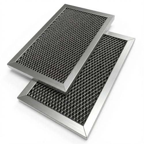 Image of OEM Quality Microwave Charcoal Filter for GE JVM6175EK5ES,JVM6172SK5SS, JVM6175SK5SS,JVM6175YK5FS (2 Pack)