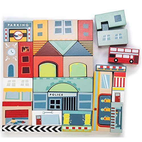 Preisvergleich Produktbild Le Toy Van tv894 Holz Town Blocks
