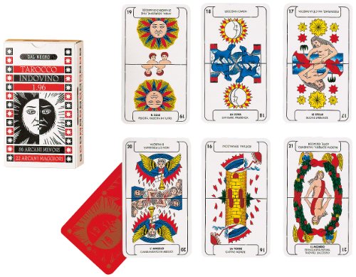 Preisvergleich Produktbild Dal Negro 40005 - Indovino 1:96 - Tarot Kartenspiel
