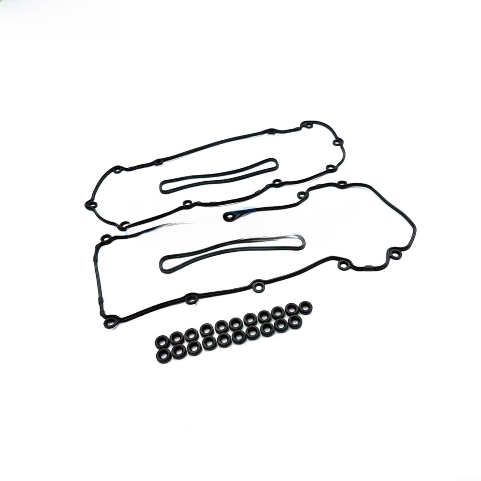 Set di guarnizioni coprivalvole per Jaguar X-Type 25L 30L DOHC Engine 2002-2007 Kit di tenuta nero per prevenire perdite di olio, parti di ricambio per riparazione auto, 1 pezzo