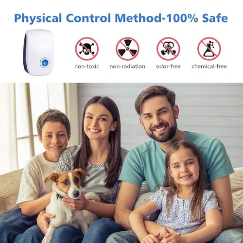 Fire Tracks Limited 6 Pack Ultrasonic Insect Repeller, Electronic Insect Mouse Repellent thumb #3