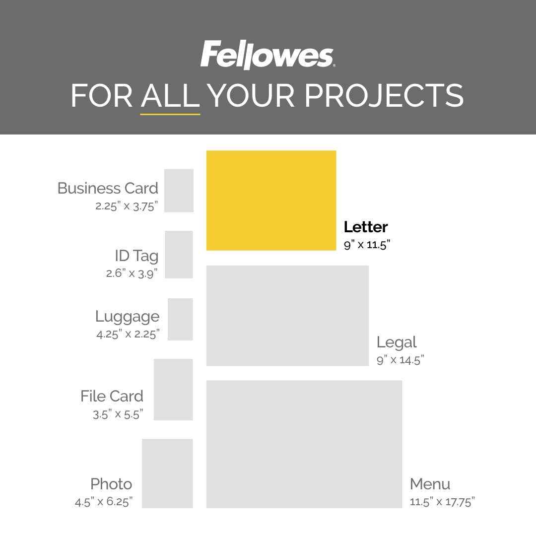 Fellowes 5204007 150pezzo(i) pellicola per plastificatrice