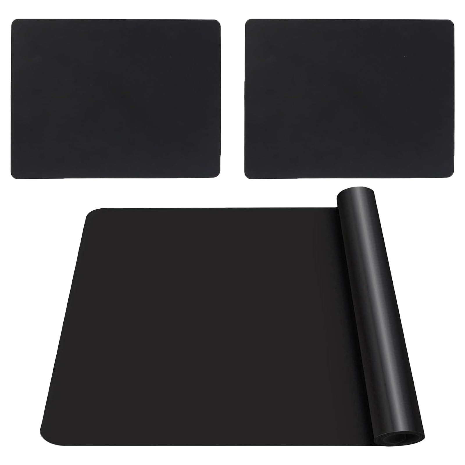 3Pcs Worktop Silicone Mats, 60×40cm Heat Resistant Worktop Protector Baking