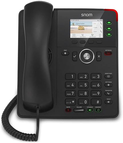 Miniatura 4 de Snom Tecnología D717 Snom D717 Sip Phone 3.2 Lcd 4 Sip