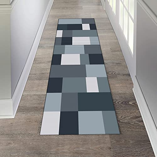 Alfombra moderna para cocina y sala de estar que transforma tus pasillos con estilo 2