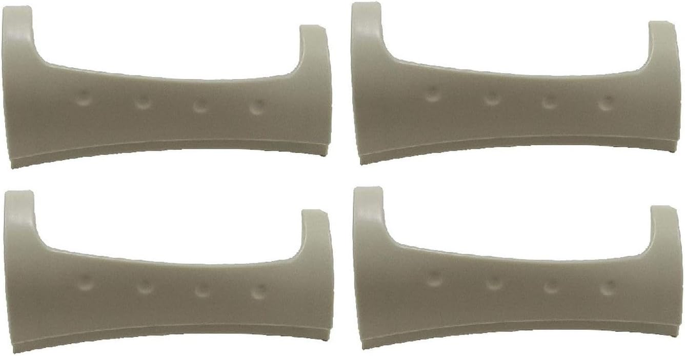 Replacement Part for 8182081 Bisque Washer Door Handle For 4 Pack Universal Appliance Replacement Part Versatile Repair Durable Working