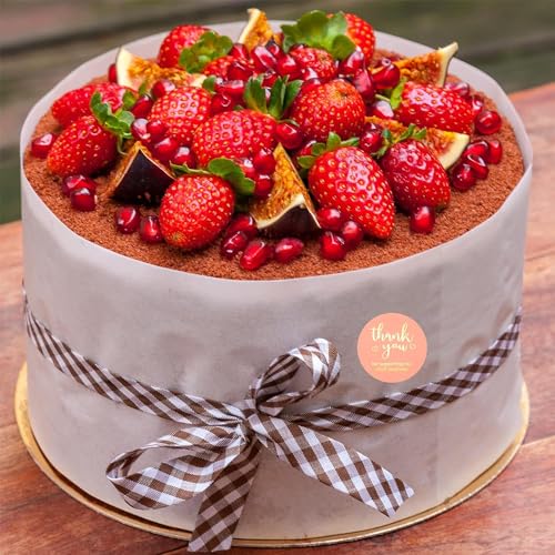 Image of JELLYBABY 3.8 Cm 500 Pcs 1.5In Handmade Tags For Packaging Thank You Labels For Small Business Wedding Birthday Party Envelope Seals Decorative Baking Packaging (Handmade With Love), 500 Labels