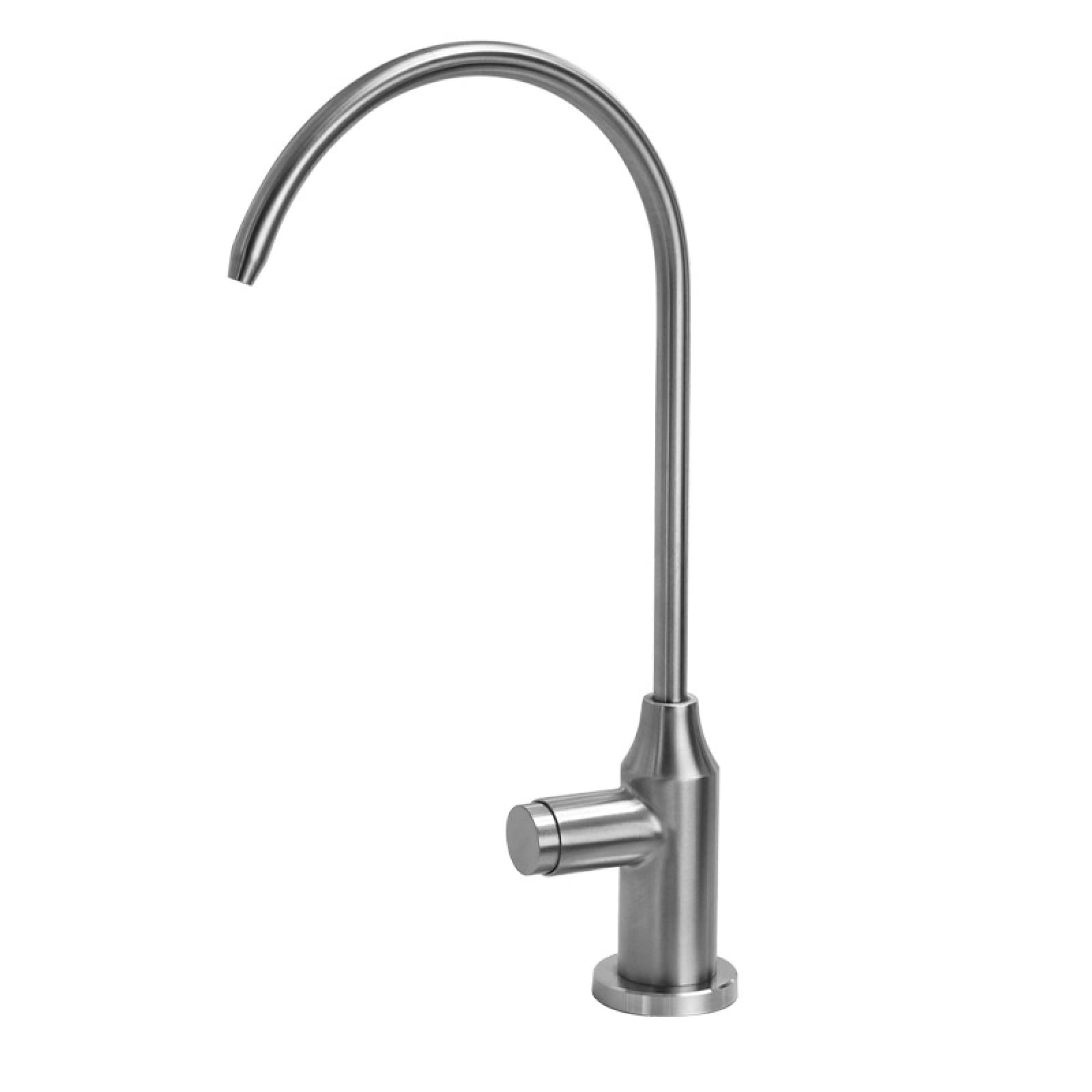 Kitchen Faucets, Drinking Water Faucet Gooseneck Single Cold Filter for Sink,Brushed B(Brushed A)