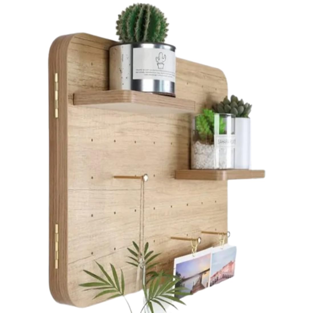 Decorative Wall Mount Electric Meter Cover with Photo Display, Laminated Engineered Wood (16 X 16 X 4 INCHES)-picture-13