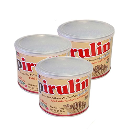 Pirulin Wafer Filled with Hazelnut and Chocolate (3 Pack/300 gr)