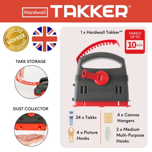 Kit Takker 48202-TK de 35 pièces haut de gamme pour fixation murale propre