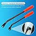 FXWSKY 18Pcs Auto Trim Removal Tool Kit, Auto Upholstery Tools Fastener Remover Car Panel Removal Trim Clip Plier Set with Storage Bag