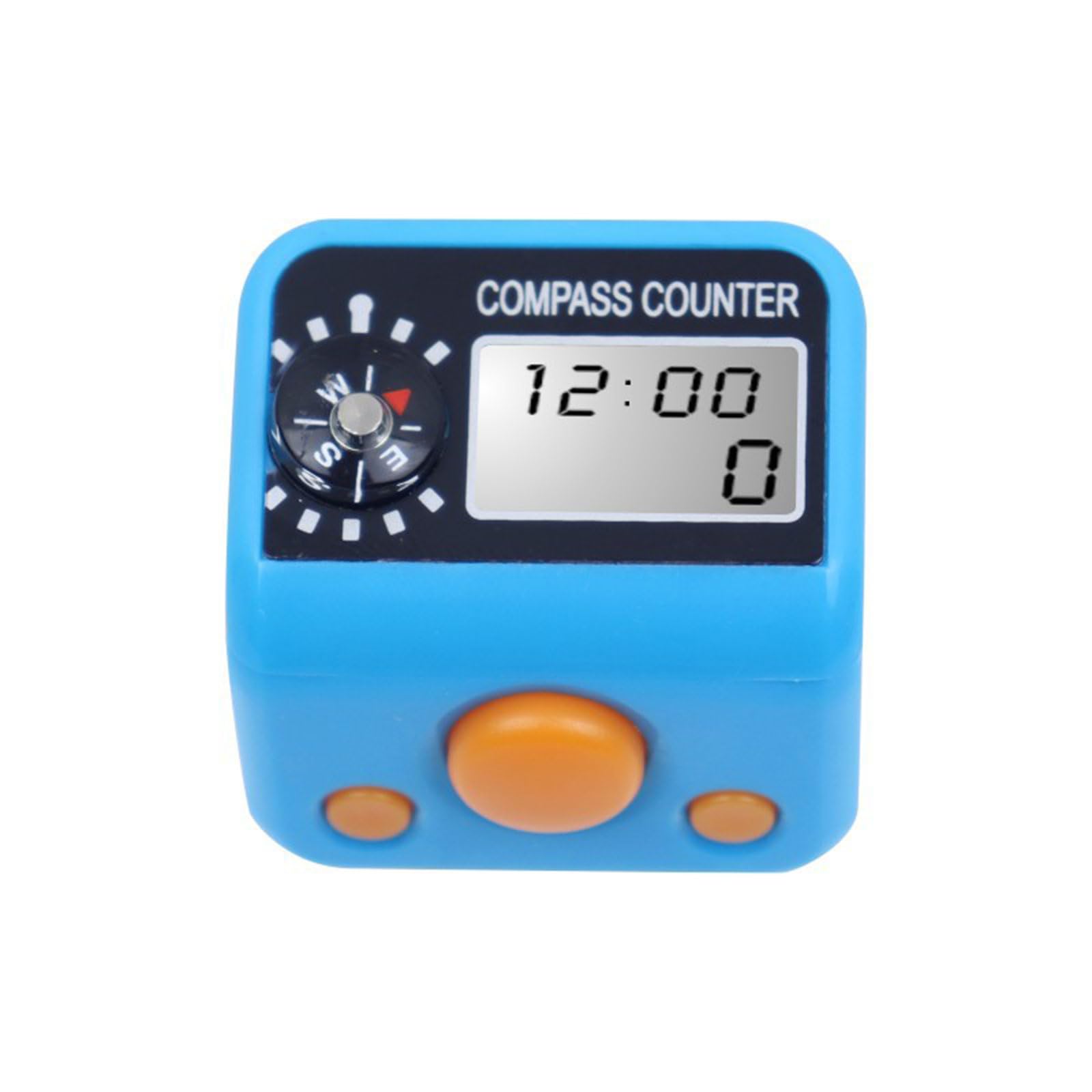 Fromceo Blue Digital Finger Counter Counting Machine With High Accuracy For Industrial And Educational Purposes Step Counter Compasses