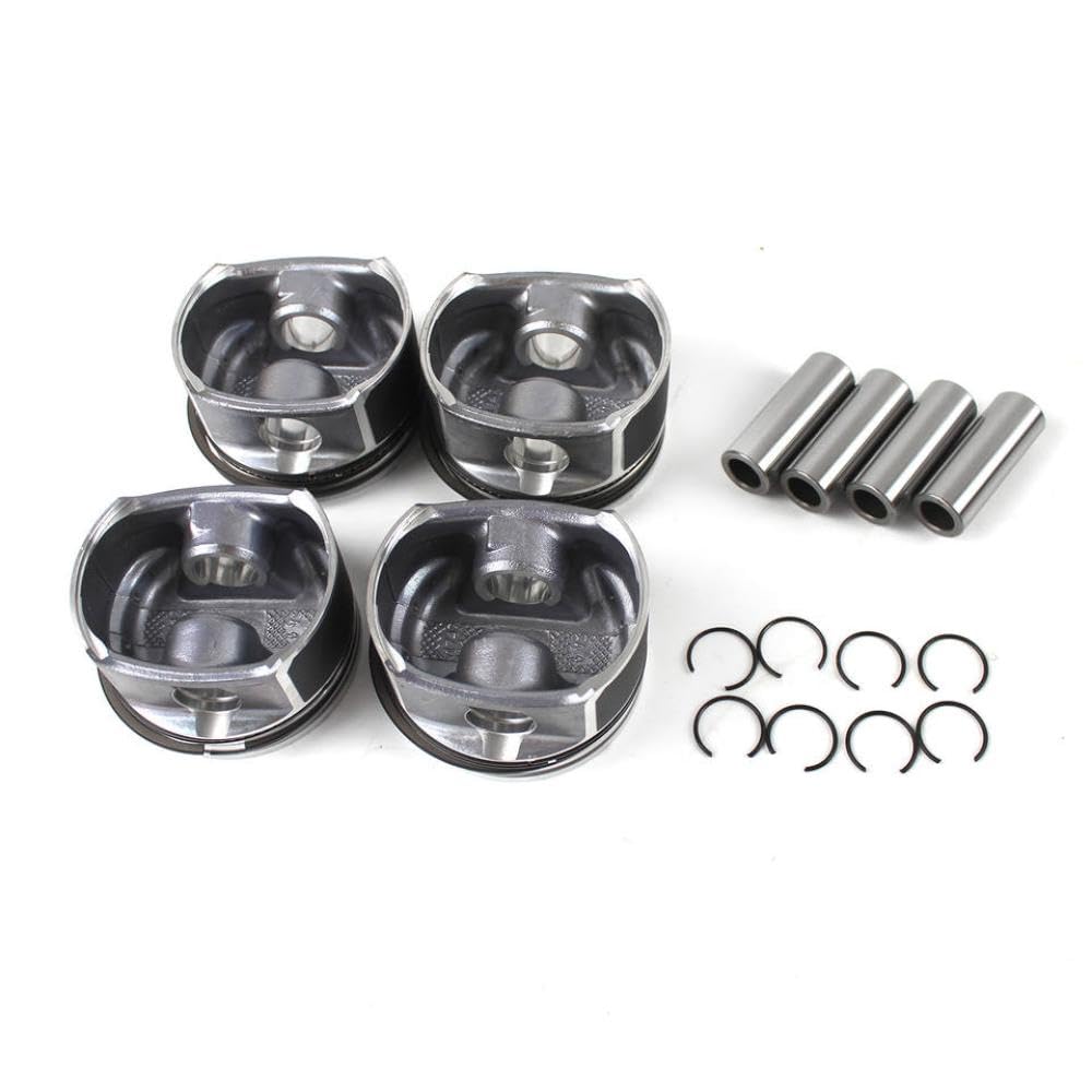 Set pistoni e fasce elastiche motore M271 1.8 Φ82mm 2710302217 2710300024 2710306617 A2710300024 Compatibile con i modelli che utilizzano il motore W203 W204 A209 C200K