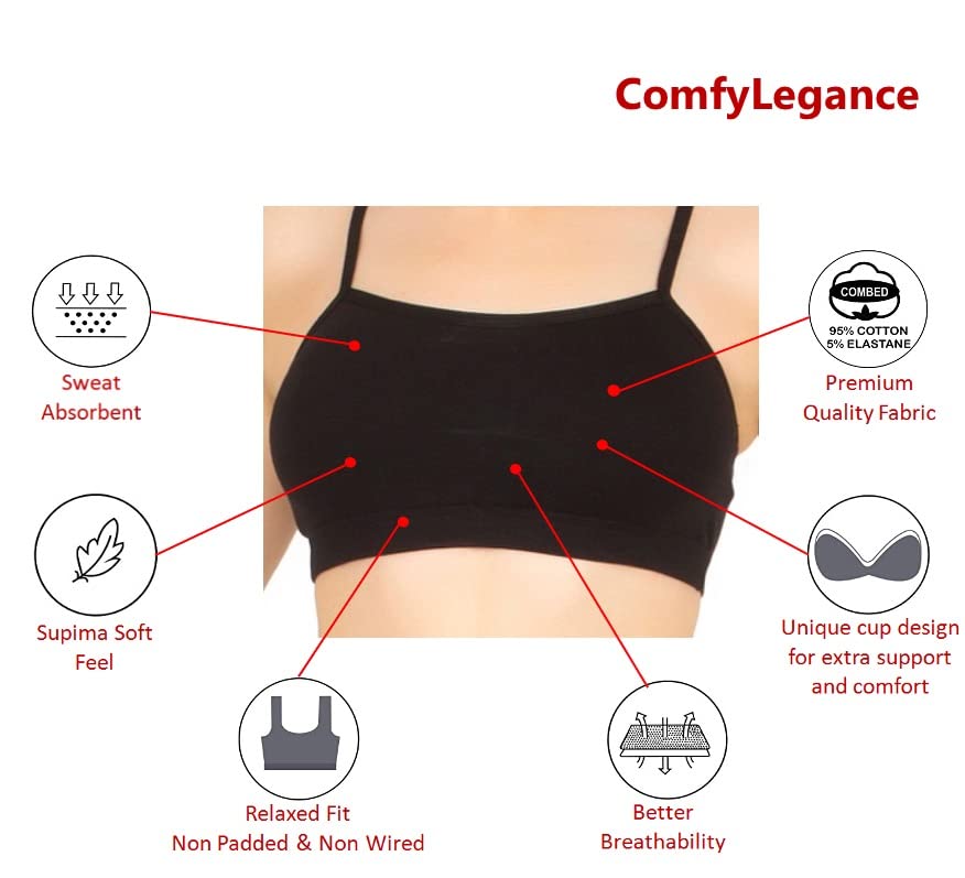 Image of Sports Premium Dual Layered Bra for Girls and Women