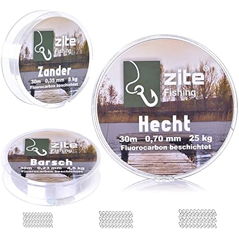 Zite Fishing Fluoro-Carbon Vorfach-Schnur Set Cover