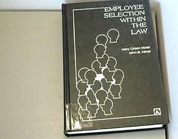 Hardcover Employee Selection Within the Law Book