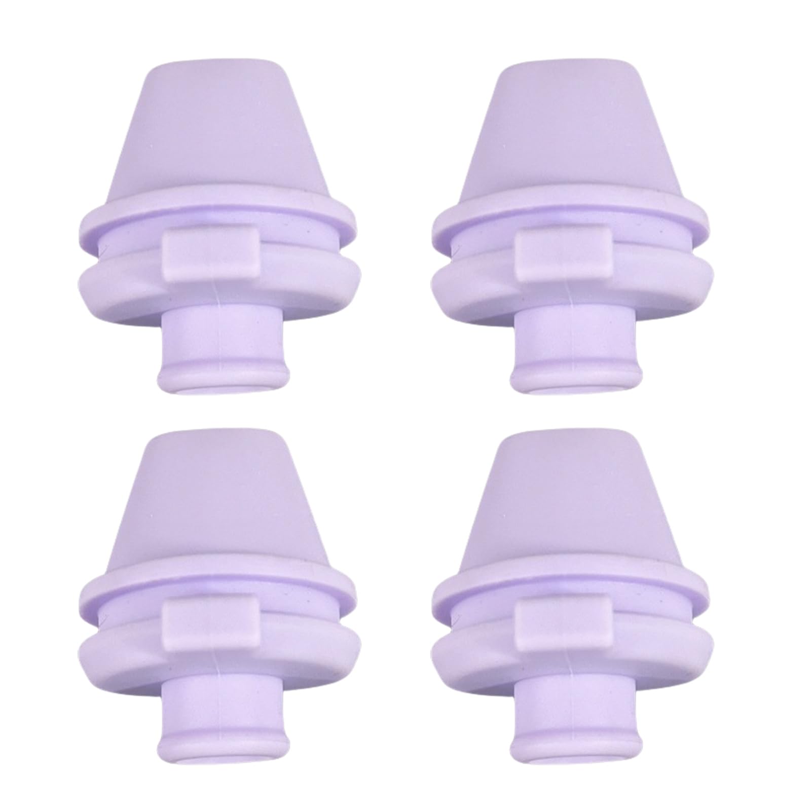 GKOXUQ 4pack Durability Silicones Mouthpieces Splashs Proof Water Bottles Bites Valves for Daily Use Vacuum Child