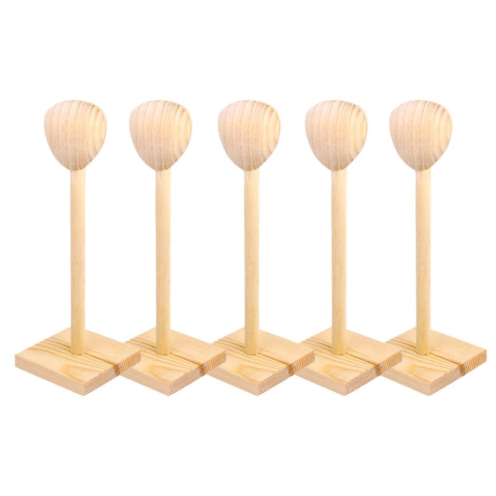 CALANDIS™ 5pcs Wooden Hair Wig Stand for 1/3 SD DOD BJD Doll | Mini, MSD | Dollfie & BJDs | by Brand, Company, Character | Dolls-picture-24