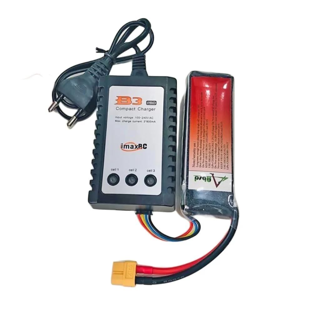 ABSD 11.1V 2200mAh 3S 80C LiPo Battery with Imax B3 Pro LiPo Battery Charger (B0DDJ3MSQQ) Amazon Price History, Amazon Price Tracker