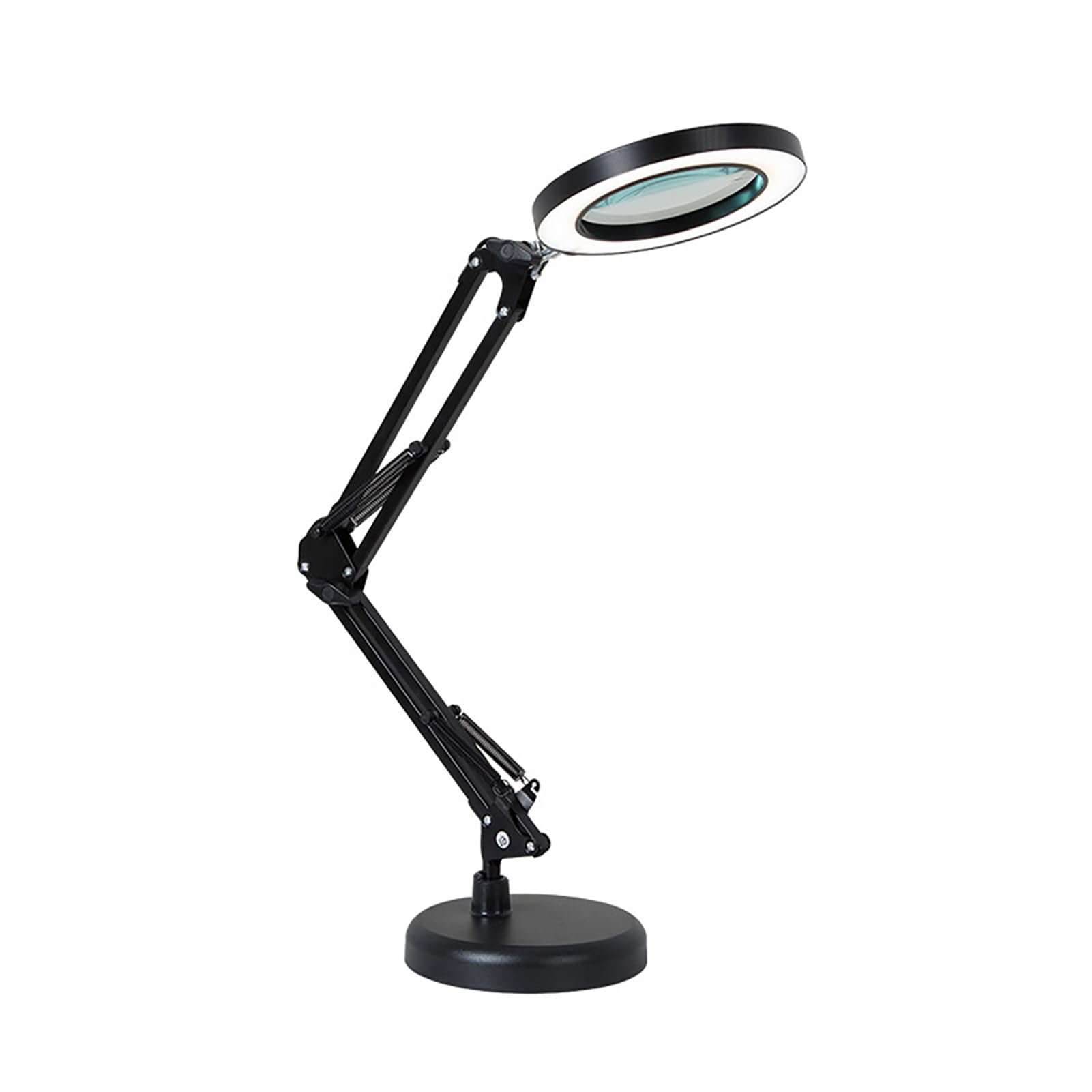 Adjustable Brightness 8X Magnification 64 LEDs Desk Light Ma