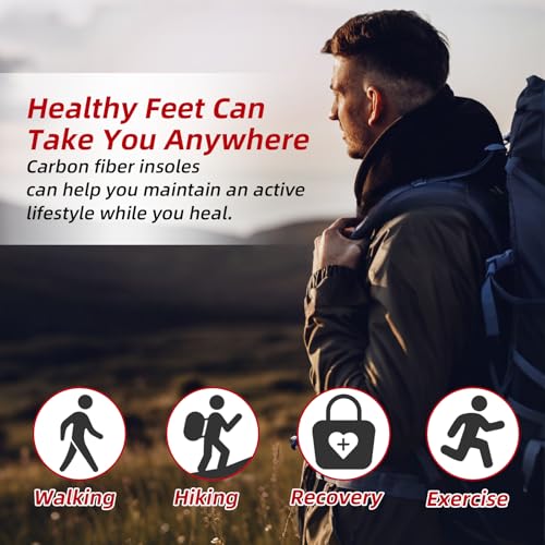Plantillas de fibra de carbono rígidas para hombre y mujer miniatura 7