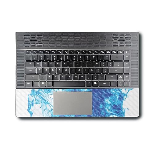 Image of MightySkins Carbon Fiber Skin Compatible With Alienware X16 R1 (2023) Full Wrap Kit - Vibrant Smoke | Protective, Durable Textured Carbon Fiber Finish | Easy To Apply & Change Styles | Made in the USA