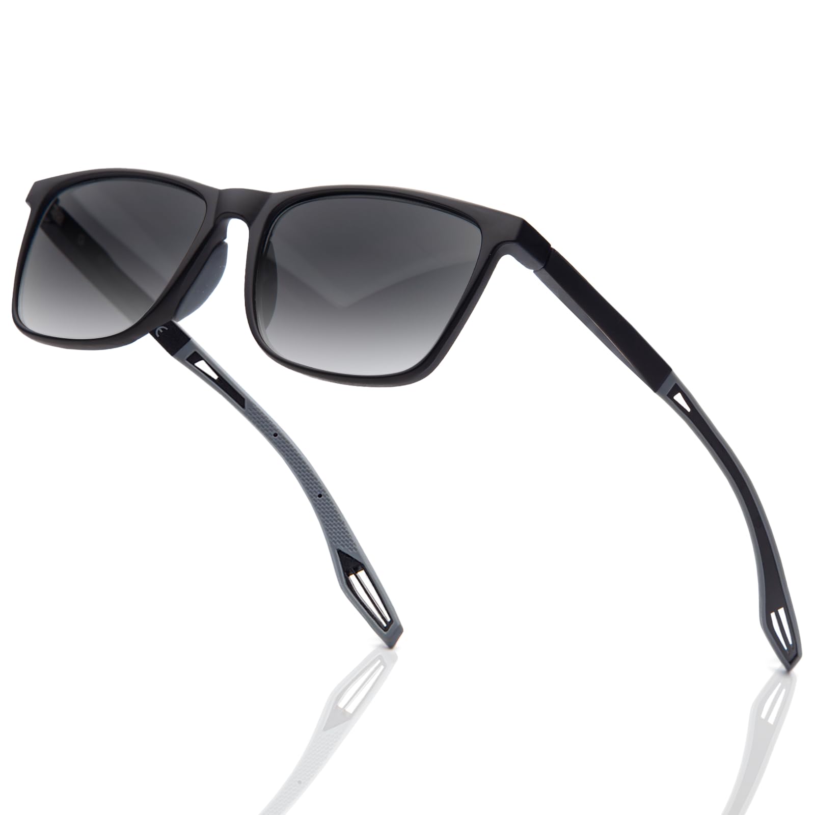 Amorays Sonnenlesebrille Lesebrille UV400 Schutz TR90 Sportliches Design Getönte Lesehilfe Sonnenbrille mit sehstärke Herren Damen TYLH8090