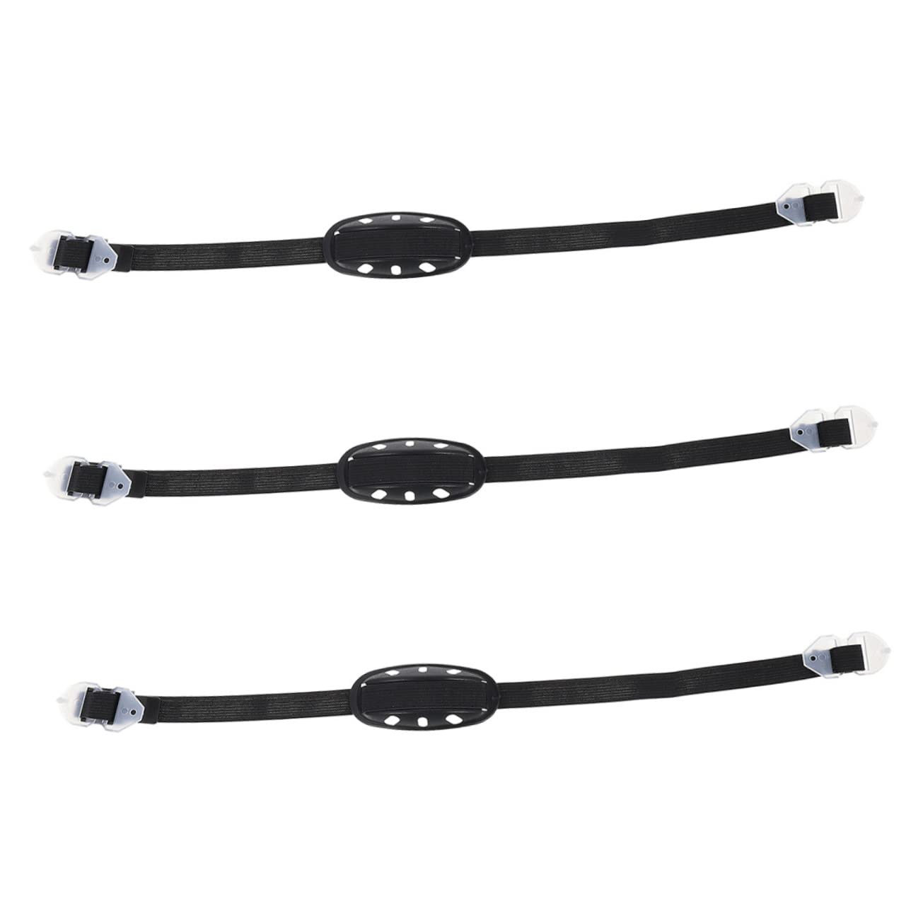 ifundom Correa para La Barbilla del Casco Accesorios para Cascos Duro Elástico Bandas Mentón Casco De Seguridad Sombrero De Seguridad Black Poliéster