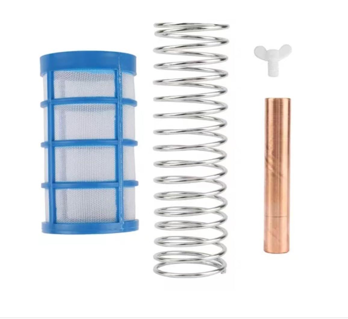 Filtro de malla, red de filtrado de bomba, 1 juego de repuesto de filtro de pantalla apto for purificador de piscina solar, limpiador ionizador, piezas de aspiradora(1.8 * 10.5cm)