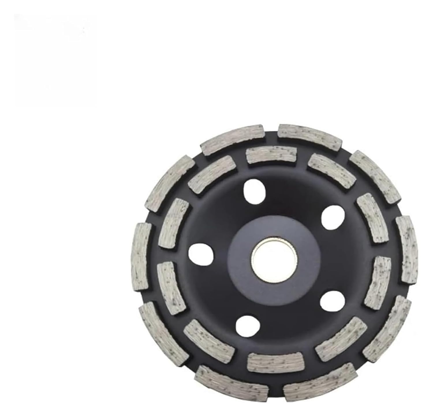 Diamentowa tarcza szlifierska, Dwurzędowa tarcza szlifierska z segmentem diamentowym do betonu granitowego kamiennego czarnego 100-230 mm(230mm)
