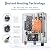 AutoSteelix 14kW Electric Tankless Water Heater 240V - Immediate On-Demand Hot Water Digital Display Self-Modulating Energy Efficient Compact Whole House Apartment Shower Kitchen