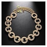 Gold Bra Straps Ring Rhinestone Tops Shoulder Chain for Women Fashion Lingerie Strap