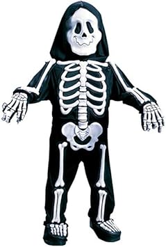 Palmer Effrayant Costume De Squelette – Enfant De Taille Jumpsuit :  Amazon.fr: Jeux Et Jouets