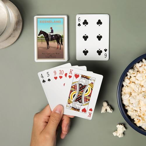 Baraja de 52 cartas Póker tamaño adulto miniatura 2